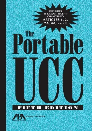 READ [PDF] The Portable UCC full