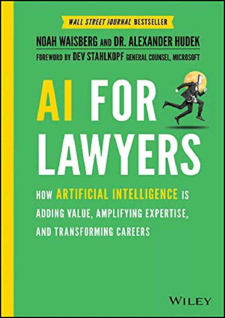 ai for lawyers how artificial intelligence