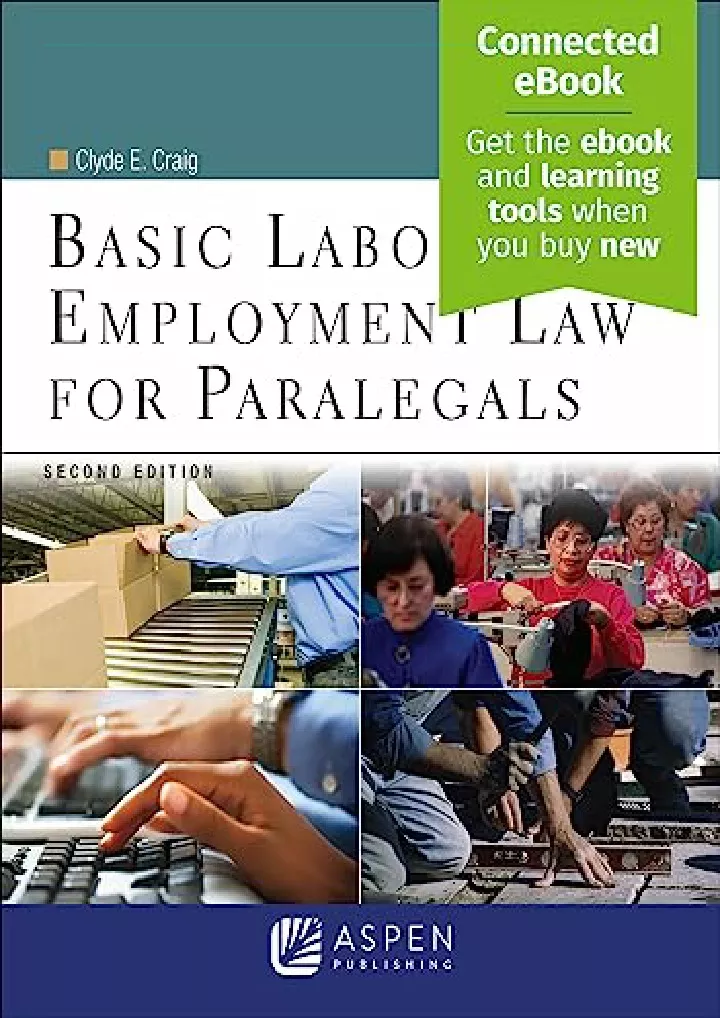 basic labor employment law for paralegals second