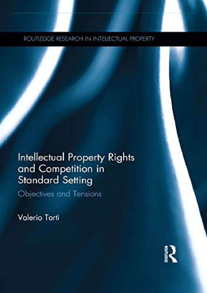 intellectual property rights and competition