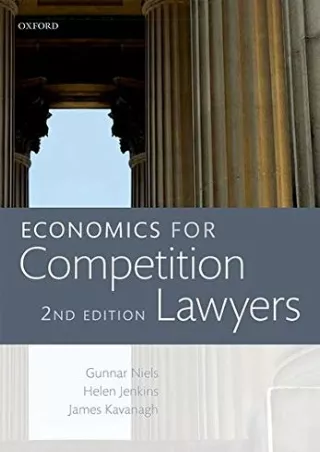PDF KINDLE DOWNLOAD Economics for Competition Lawyers 2e epub