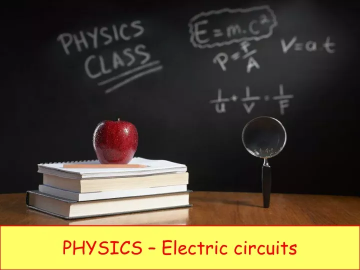 physics electric circuits