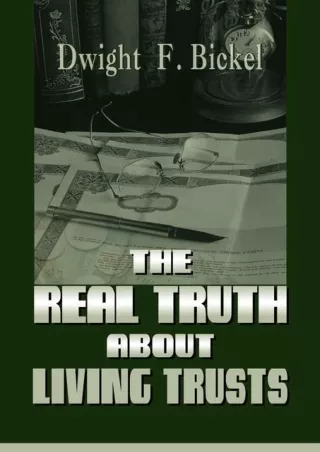 Read ebook [PDF] The Real Truth about Living Trusts