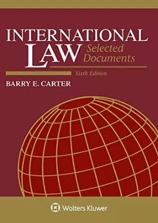 Full PDF International Law: Selected Documents