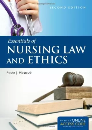 Read Book Essentials of Nursing Law and Ethics