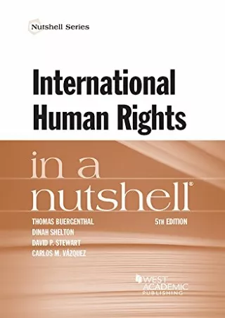 Read online  International Human Rights in a Nutshell (Nutshells)