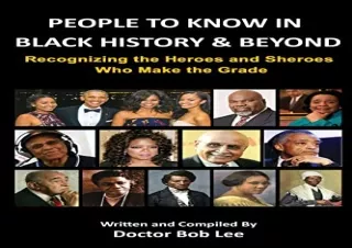 (PDF) People to Know in Black History & Beyond: Recognizing the Heroes and Shero