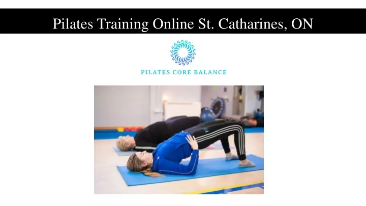 pilates training online st catharines on