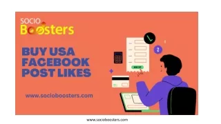 Buy USA Facebook Post Likes - SocioBoosters