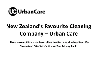 New Zealand's Favourite Cleaning Company – Urban Care