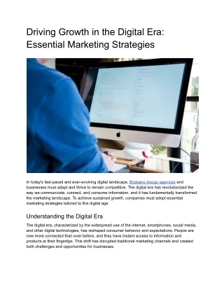 Driving Growth in the Digital Era_ Essential Marketing Strategies