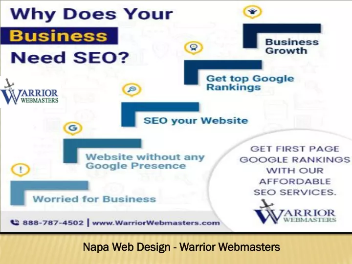 napa web design warrior webmasters