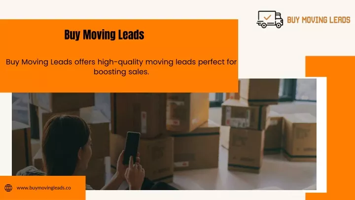 buy moving leads