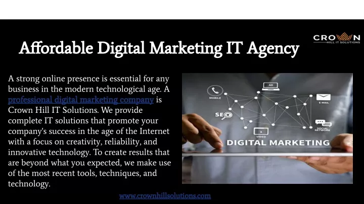 affordable digital marketing it agency affordable