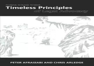 Download To Prove, To Please, To Move: Timeless Principles of Legal Advocacy And