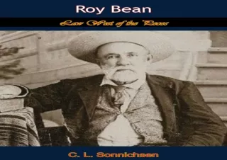 Download Roy Bean: Law West of the Pecos Kindle