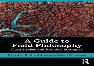 [PDF] A Guide to Field Philosophy Kindle