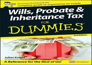 [PDF] Wills, Probate, and Inheritance Tax For Dummies, 2nd UK Edition Kindle