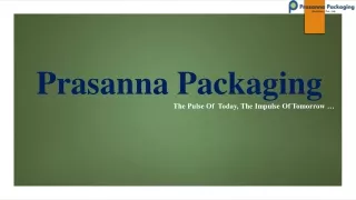 Prasanna Packaging - Cup Sealer India
