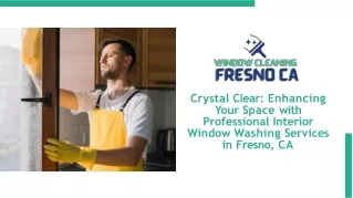 Crystal Clear: Enhancing Your Space with Professional Interior Window Washing