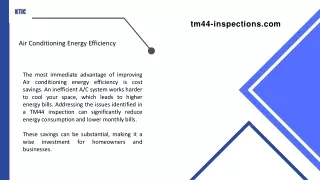 Air Conditioning Energy Efficiency