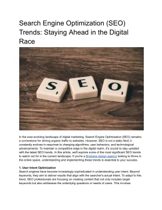Search Engine Optimization (SEO) Trends_ Staying Ahead in the Digital Race