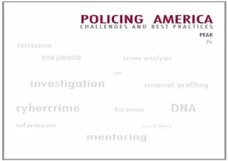 Download Policing America: Challenges And Best Practices (Careers in Law Enforce