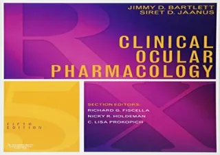 [EBOOK] DOWNLOAD Clinical Ocular Pharmacology