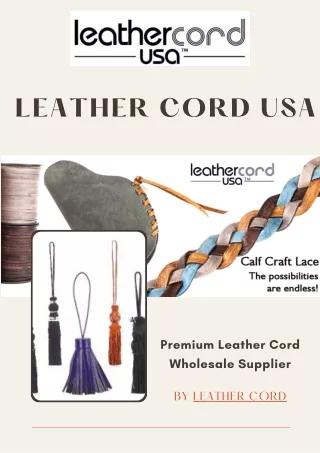 Buy Online  Leather Care Products - Leather Cord USA