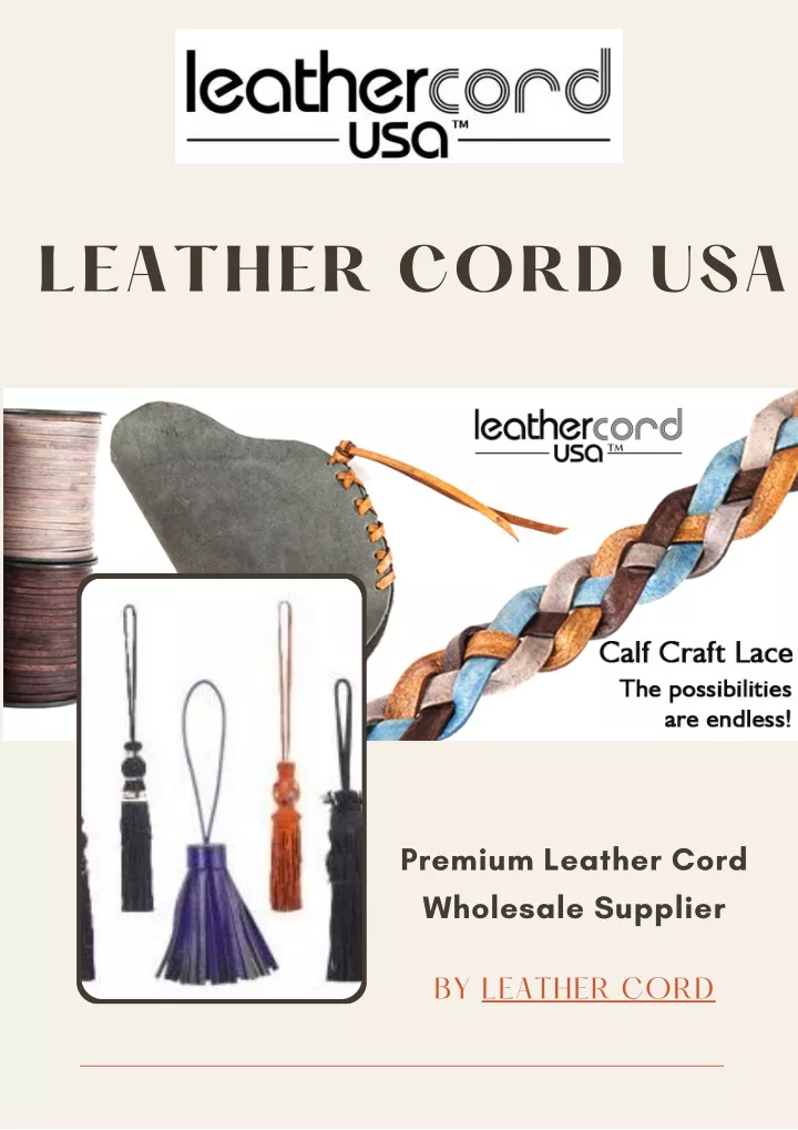 leather cord usa