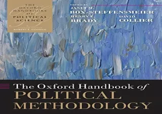 (PDF) The Oxford Handbook of Political Methodology Kindle