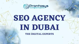 Redefining SEO in Dubai: Your Agency of Choice