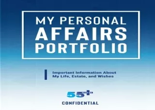 Download My Personal Affairs Portfolio: Everything You Need to Know About My Imp