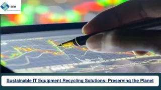 Eco-Friendly IT Equipment Recycling Solutions - Transforming Old Tech Responsibly