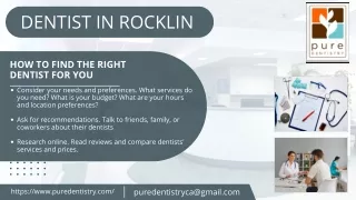 Your Guide to Finding the Best Dentist in Rocklin