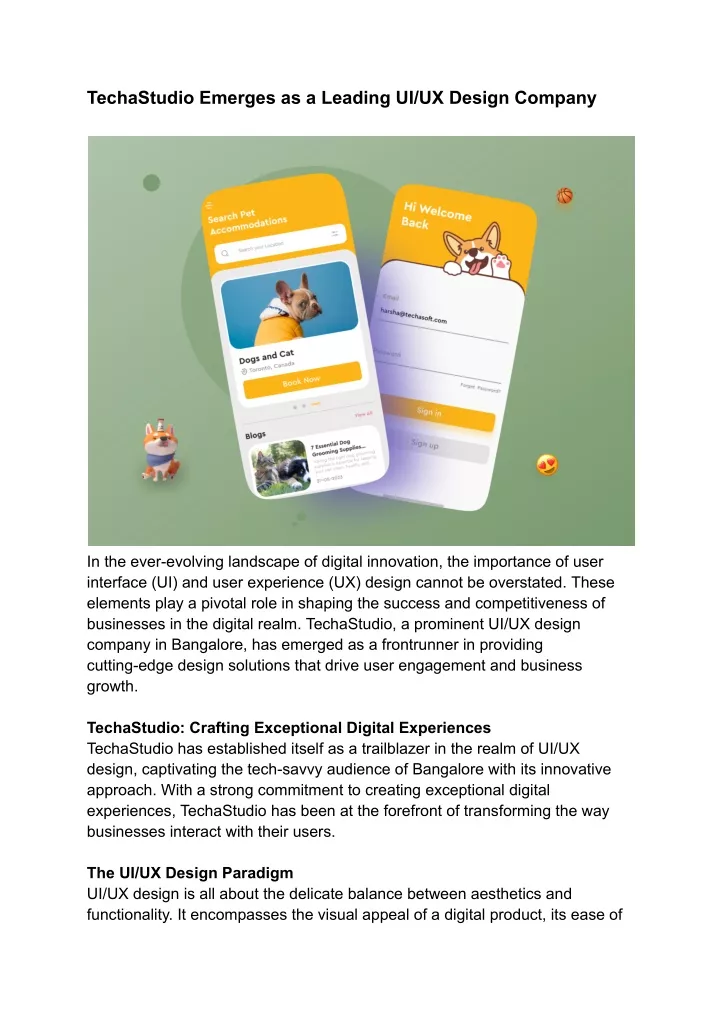 techastudio emerges as a leading ui ux design