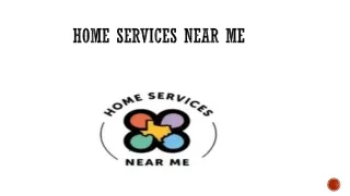 Home services near me