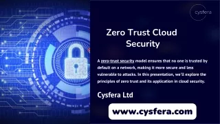 Zero-Trust-Cloud-Security | Cysfera