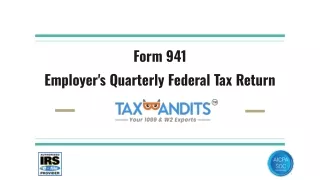 Understanding IRS Form 941: Employer's Quarterly Federal Tax Return
