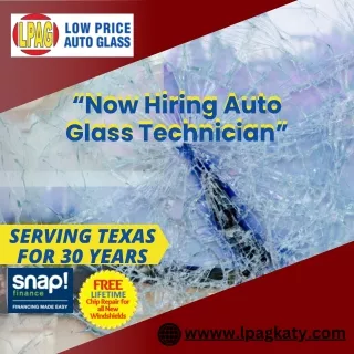 Low Price Auto Glass in Katy, TX