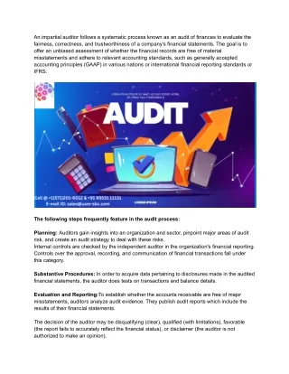 an impartial auditor follows a systematic process