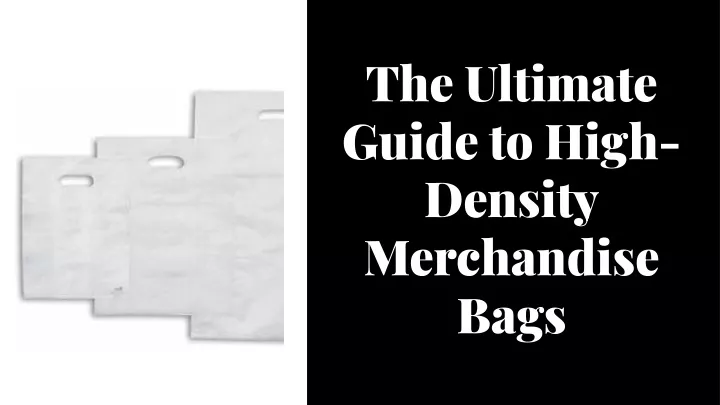 the ultimate guide to high density merchandise