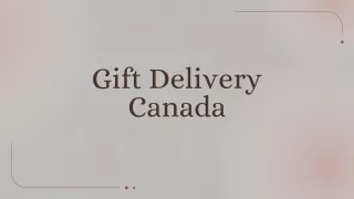 Can we send gifts from India to Canada | Fast delivery of gift