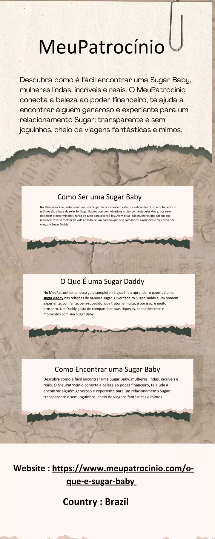 Sugar Baby - O que é, como ser e onde encontrar