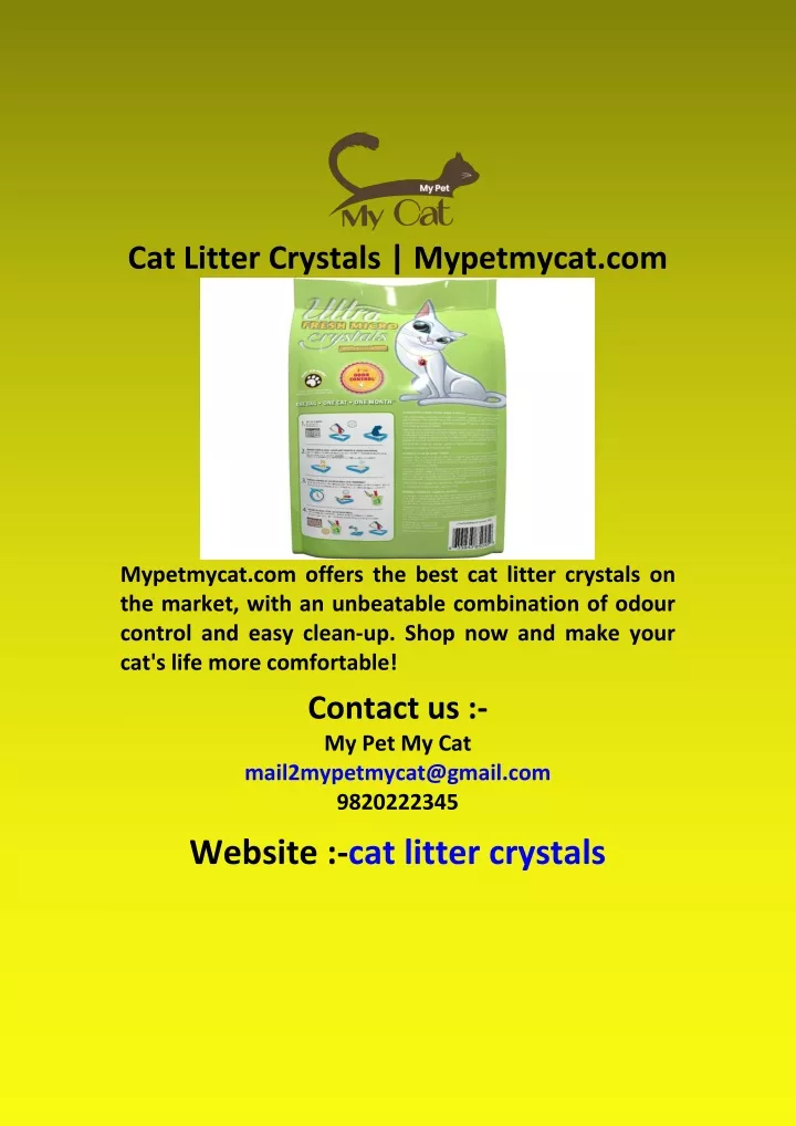 cat litter crystals mypetmycat com
