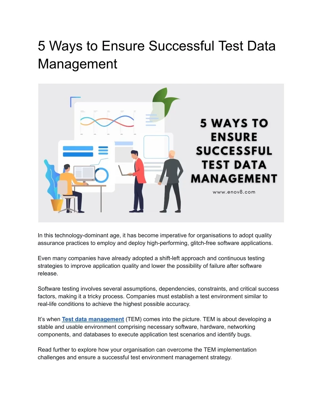 PPT - 5 Ways to Ensure Successful Test Data Management PowerPoint ...