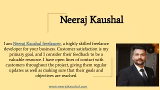 Neeraj Kaushal Freelancer