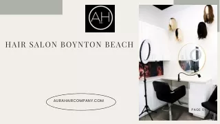 Hair Salon Boynton Beach