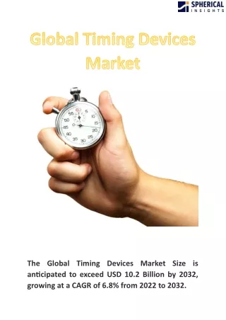 global timing devices