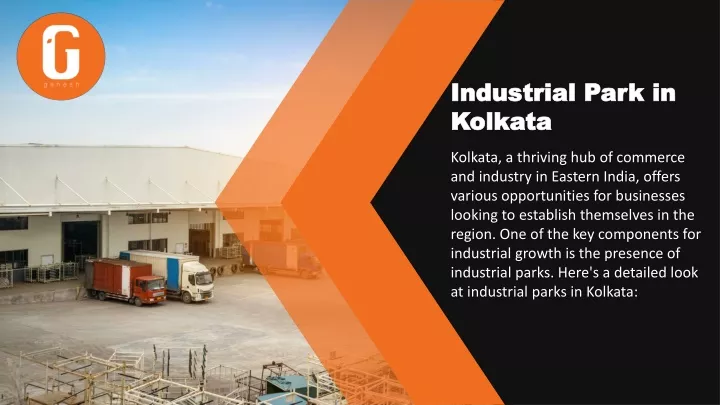 industrial park in kolkata